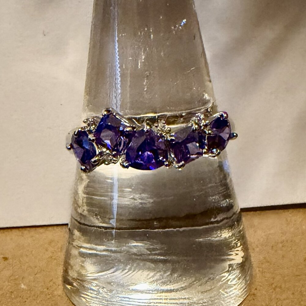 Bomb Party Ring RBP 5641 "Clustered Beauty" Size 9